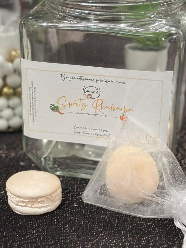 Fondant spritz rhubarbe